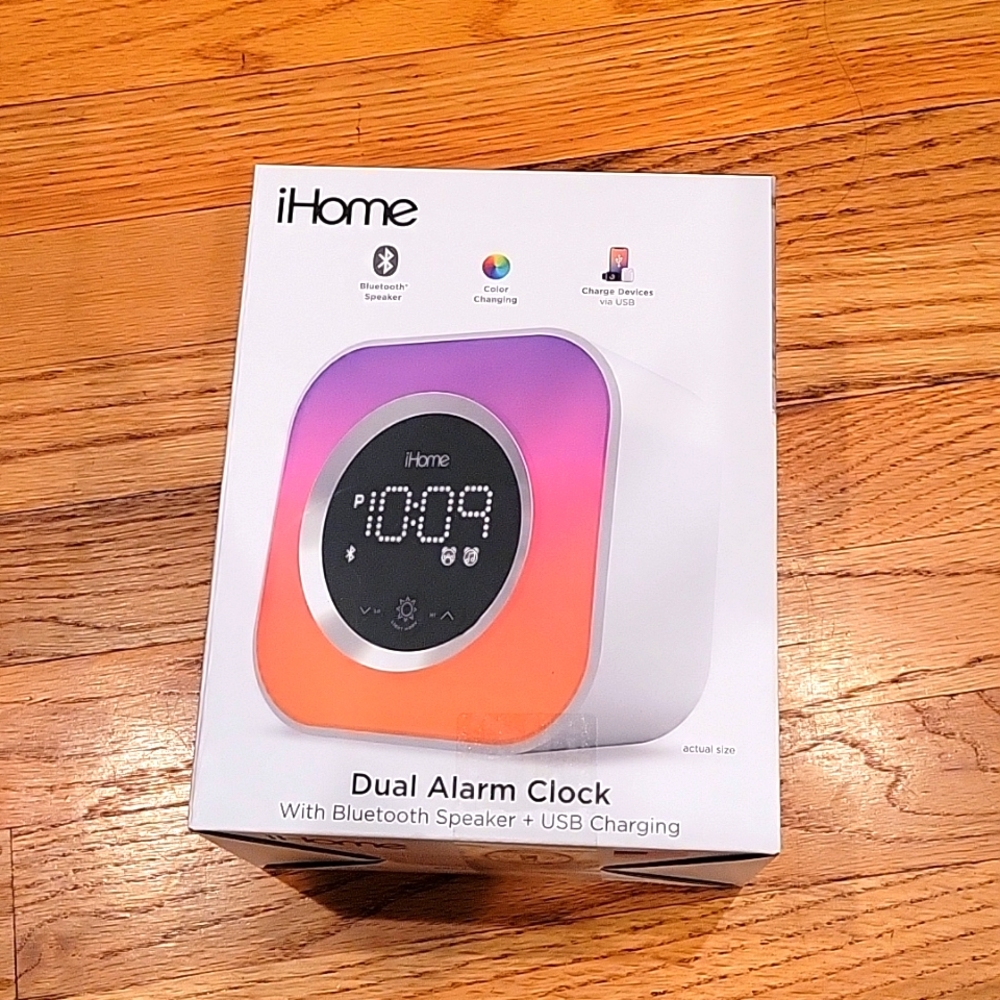 Ihome dual alarm clock